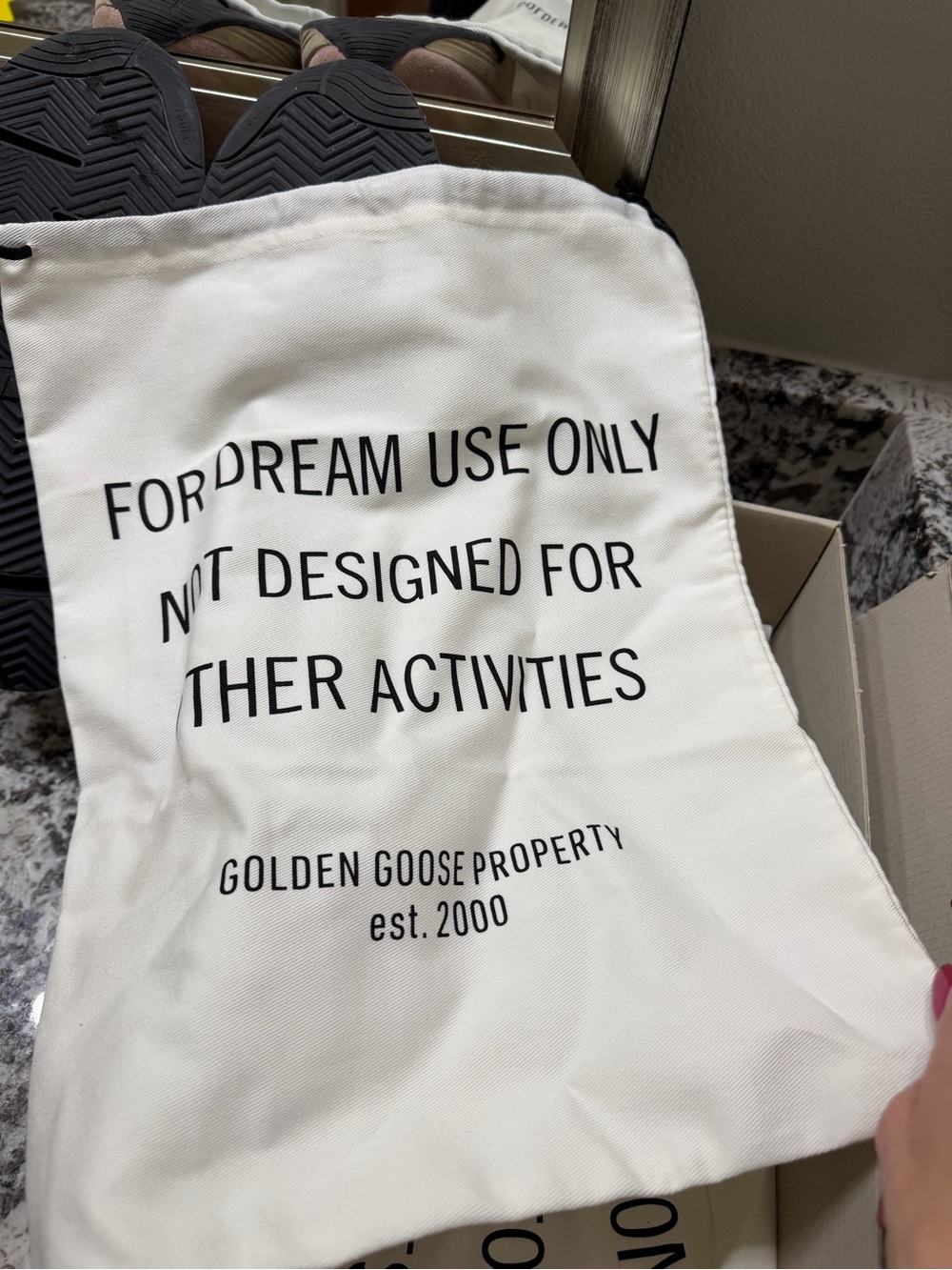 Like New Golden Goose Running Sneakers - Picture 5 of 7